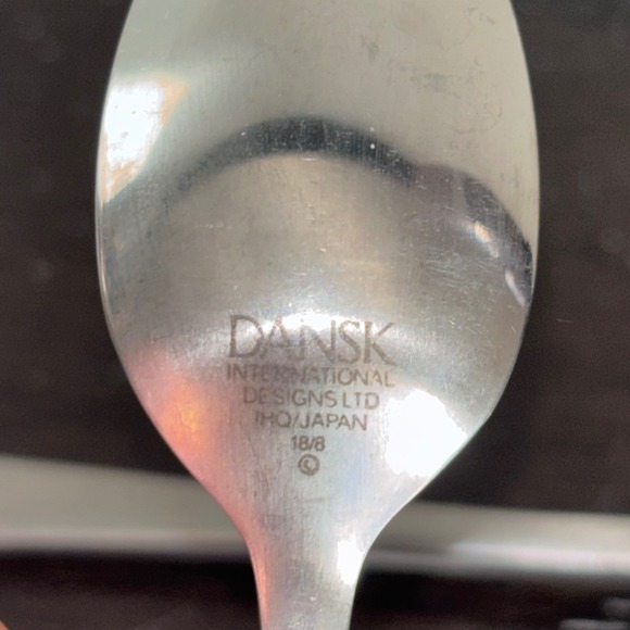 Dansk International | Variation V | Japan 18/8 Stainless Steel | 2 Teaspoons - Picture 2 of 5